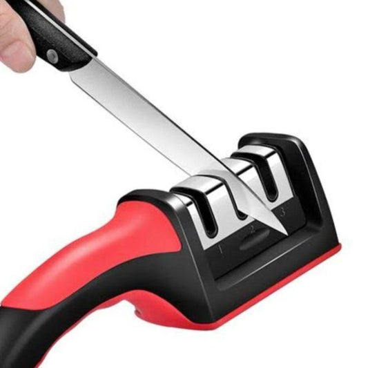 3-in-1 Manual Knife Sharpener