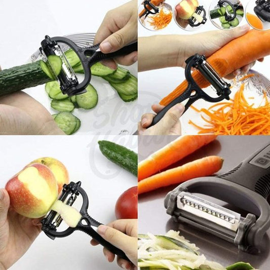 3-in-1 Roto Peeler – Multifunctional Vegetable Peeler