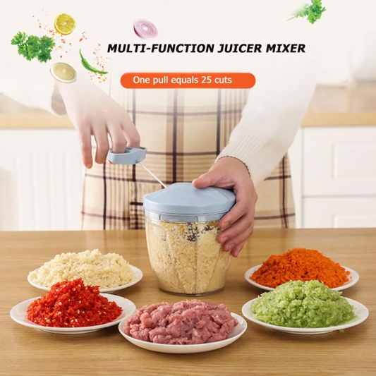 Hand-Pulled Multipurpose Chopper & Cutter