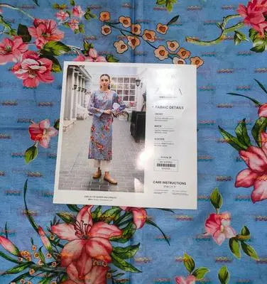 1 Pc Women's Unstitched Printed Kurti
