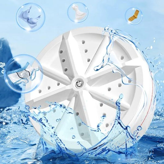 Portable USB Mini Washer with Ultrasonic Turbine